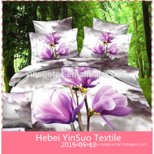 3d 100% cotton home textile duvet cover set